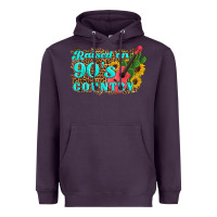 Plum raised 90's country guitar cactus sunflower's Heavyweight Hoodie - Artiststas