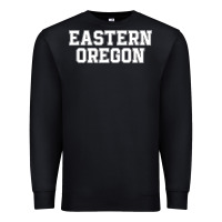 Black Eastern Oregon Athletic University College Alumni Premium Sweatshirt - minhPixels