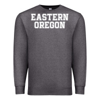 Charcoal Heather Eastern Oregon Athletic University College Alumni Premium Sweatshirt - minhPixels