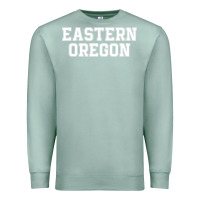 Seafoam Eastern Oregon Athletic University College Alumni Premium Sweatshirt - minhPixels