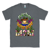 Charcoal Heather Nacho average Mom Classic Tee - NancyCooperArtShop