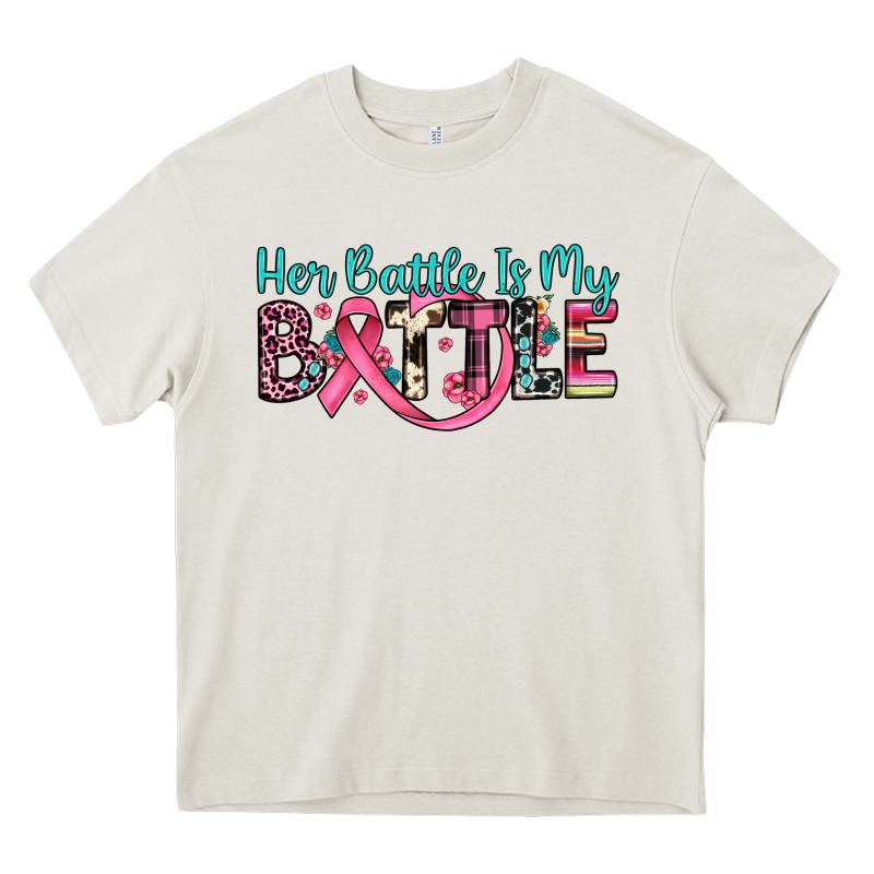 Her Battle Is My Battle Heavy Core Tee by JahusDesignShop | Teevron