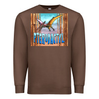 Chestnut dinosaur pterodactyl Premium Sweatshirt - Artiststas