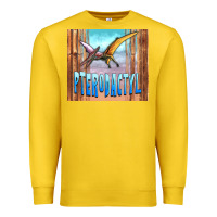 Lemon dinosaur pterodactyl Premium Sweatshirt - Artiststas