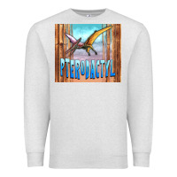 Oatmeal Heather dinosaur pterodactyl Premium Sweatshirt - Artiststas