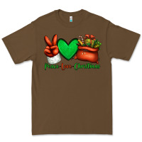 Cacao peace love Christmas Santa Claus hand Premium Tee - Jasminsmagicworld