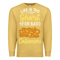 Antique Gold Calamari Squid Seafood Premium Sweatshirt - minhPixels