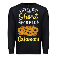Black Calamari Squid Seafood Premium Sweatshirt - minhPixels