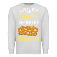 Dove Grey Calamari Squid Seafood Premium Sweatshirt - minhPixels