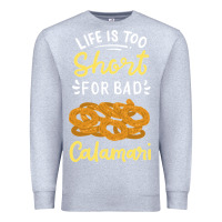 Heather Grey Calamari Squid Seafood Premium Sweatshirt - minhPixels