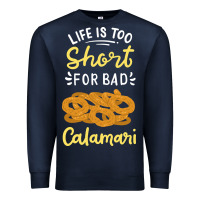 Navy Calamari Squid Seafood Premium Sweatshirt - minhPixels