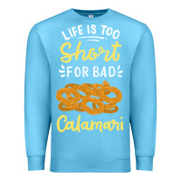 Ocean Blue Calamari Squid Seafood Premium Sweatshirt - minhPixels