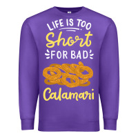 Purple Calamari Squid Seafood Premium Sweatshirt - minhPixels