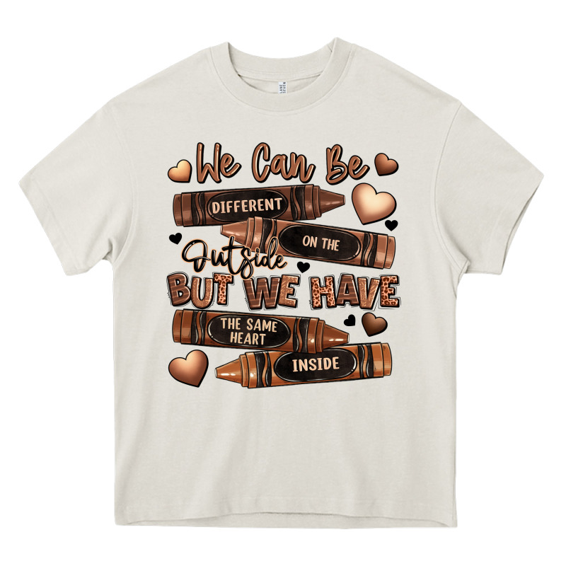 We Can Be Different On The Outside But We Have The Heavy Core Tee by LillyAllenDesigns | Teevron