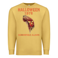 Antique Gold Halloween 1978 Holiday Spooky Myers Pumpkin Haddonfield Premium Sweatshirt - minhPixels