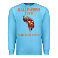 Halloween 1978 Holiday Spooky Myers Pumpkin Haddonfield Premium Sweatshirt | Teevron