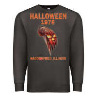 Smoke Halloween 1978 Holiday Spooky Myers Pumpkin Haddonfield Premium Sweatshirt - minhPixels
