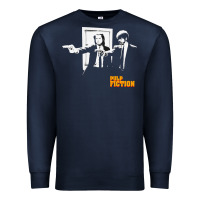 Navy Pulp Vintage Premium Sweatshirt - minhPixels