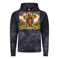 Cloud Black our lady of guadalupe Vintage Hoodie - TumblerDesignByShophia