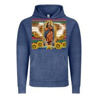 Vintage Denim our lady of guadalupe Vintage Hoodie - TumblerDesignByShophia