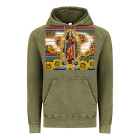 Vintage Olive our lady of guadalupe Vintage Hoodie - TumblerDesignByShophia