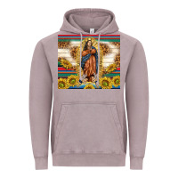 Vintage Zinc our lady of guadalupe Vintage Hoodie - TumblerDesignByShophia