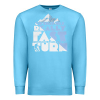 Ocean Blue better off dead Premium Sweatshirt - minhPixels