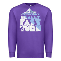 Purple better off dead Premium Sweatshirt - minhPixels