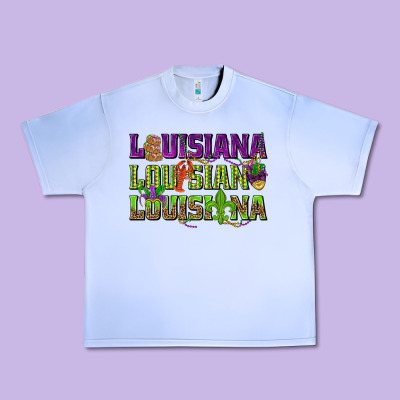 Louisiana Louisiana Louisiana Urban Heavy Tee Designed By Howdyjamesfarm