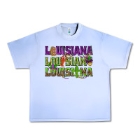Grape Ice Louisiana Louisiana Louisiana Urban Heavy Tee - HowdyJamesFarm