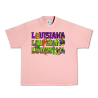 Salmon Louisiana Louisiana Louisiana Urban Heavy Tee - HowdyJamesFarm