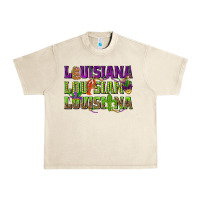 Sandshell Louisiana Louisiana Louisiana Urban Heavy Tee - HowdyJamesFarm