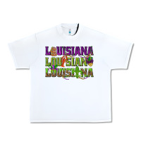 White Louisiana Louisiana Louisiana Urban Heavy Tee - HowdyJamesFarm