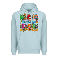 Blue Mist Nacho average Teacher Premium Hoodie - RanaPortraitStore