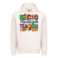 Pale Pink Nacho average Teacher Premium Hoodie - RanaPortraitStore