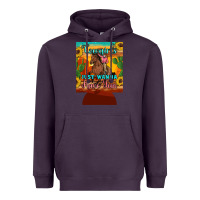 Plum cowgirls just wanna have fun 12 oz can cooler (regular) Heavyweight Hoodie - Artiststas