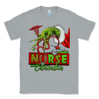 Heather Grey grinch hand nurse educator Classic Tee - NancyCooperArtShop