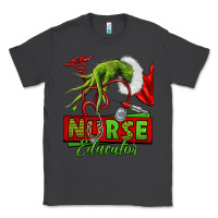 Smoke grinch hand nurse educator Classic Tee - NancyCooperArtShop