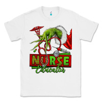 White grinch hand nurse educator Classic Tee - NancyCooperArtShop