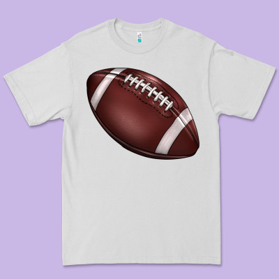 Football Premium Tee Designed By Barkaloodesign