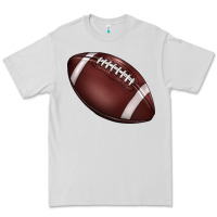 Dove Grey football Premium Tee - BarkalooDesign