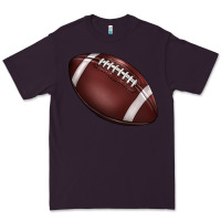 Plum football Premium Tee - BarkalooDesign
