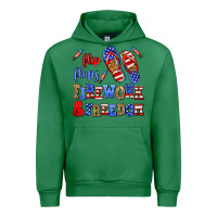 Emerald flip flops fireworks and freedom Urban Hoodie - AdoDesignShop