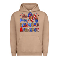 Pigment Burro flip flops fireworks and freedom Urban Hoodie - AdoDesignShop