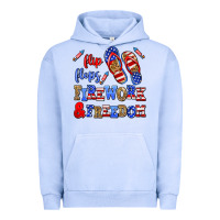 Pigment Grape Ice flip flops fireworks and freedom Urban Hoodie - AdoDesignShop