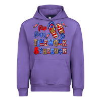 Tulip flip flops fireworks and freedom Urban Hoodie - AdoDesignShop