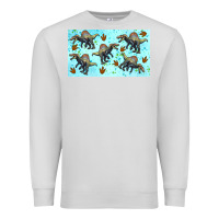 Dove Grey spinosaurus sippy cup Premium Sweatshirt - Artiststas