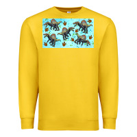 Lemon spinosaurus sippy cup Premium Sweatshirt - Artiststas