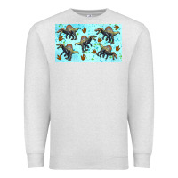 Oatmeal Heather spinosaurus sippy cup Premium Sweatshirt - Artiststas