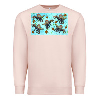Pale Pink spinosaurus sippy cup Premium Sweatshirt - Artiststas